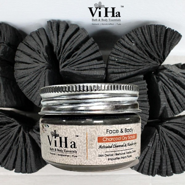 Charcoal Dry Scrub
