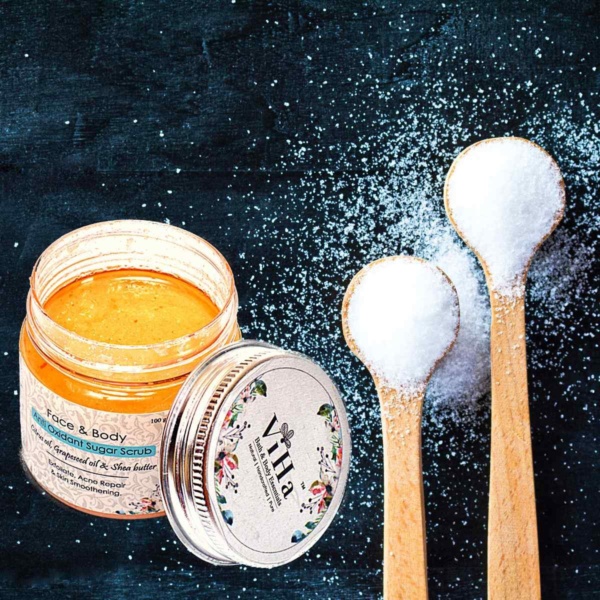 Anti Oxidant Sugar Scrub for Face & Body - Image 2