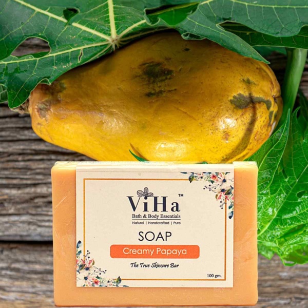 Creamy Papaya Soap Bar - Image 2
