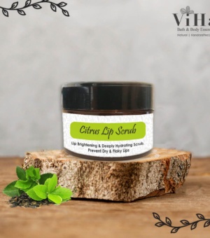 Citrus lip scrubs