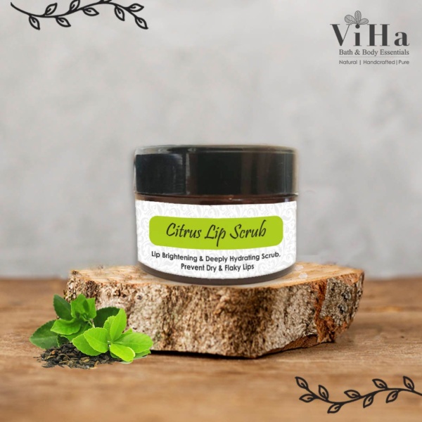 Citrus lip scrubs